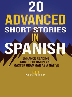 cover image of 20 Advanced Short Stories in Spanish